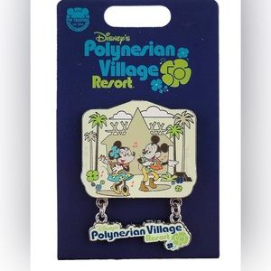 Walt Disney World - 50th Anniversary - Polynesian Village Resort Pin *New